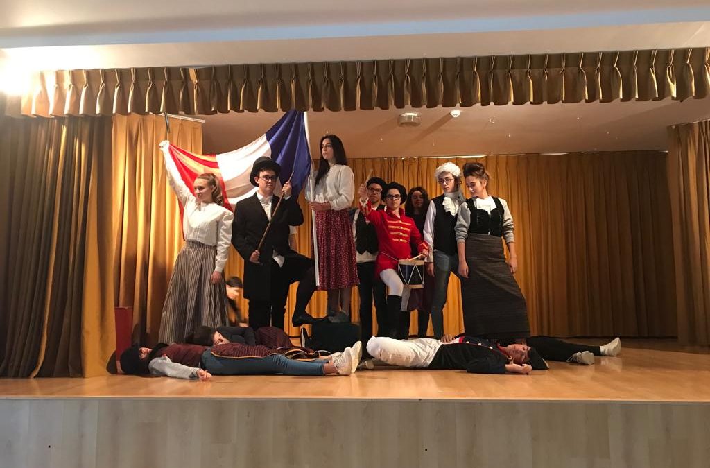 ¡La Revolución francesa en nuestro colegio!